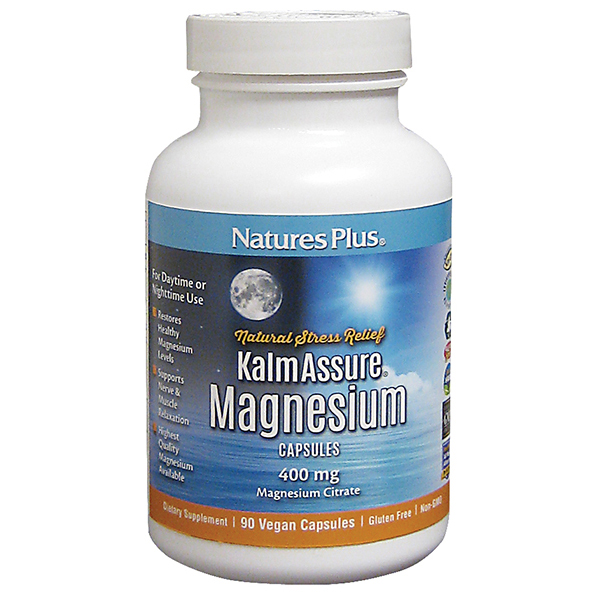 KalmAssure Magnesium 90 Vcaps from Natures Plus